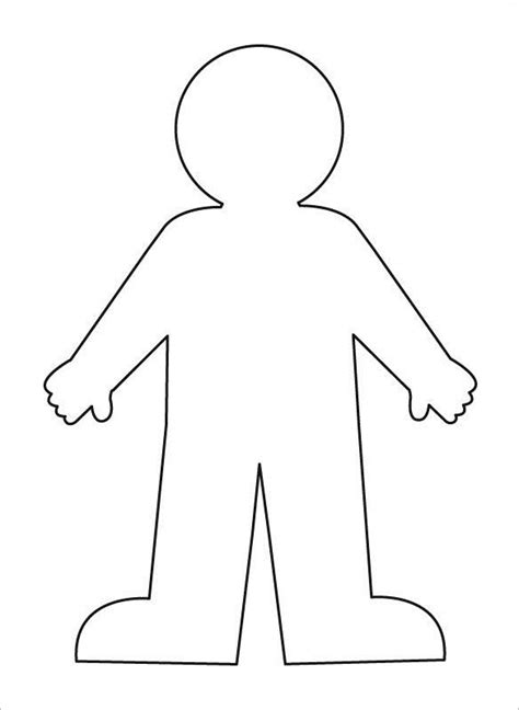 child body shape template Epub