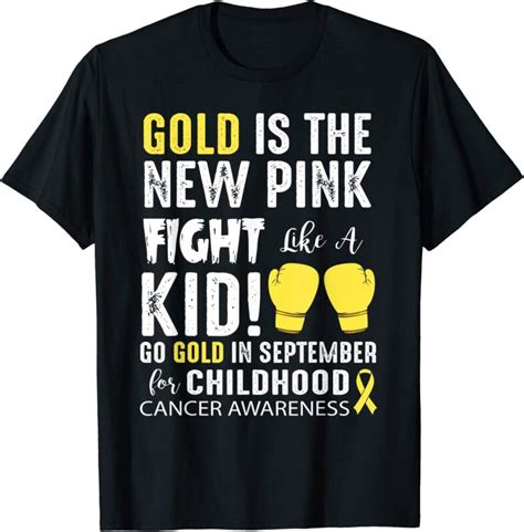 childhood cancer tee shirts