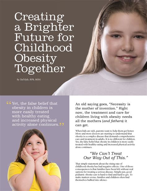 childhood obesity brave bold action together PDF