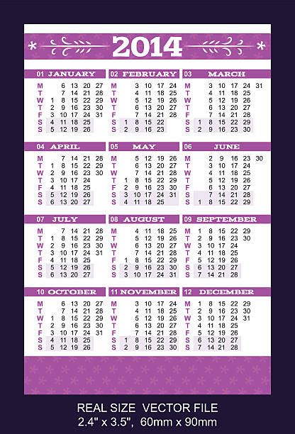 children calendar template 2014 Kindle Editon