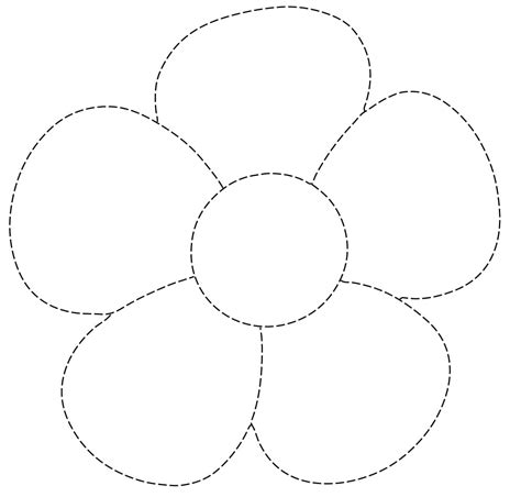childrens flower patterns to trace Reader