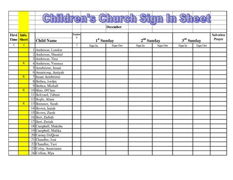 childrens information sheets for church Kindle Editon
