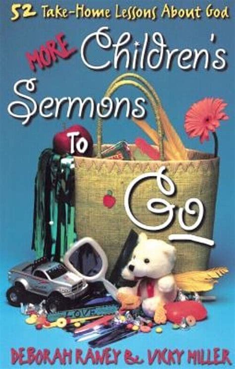 childrens sermons to go 52 take home lessons about god PDF