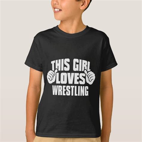 childrens wrestling t shirts