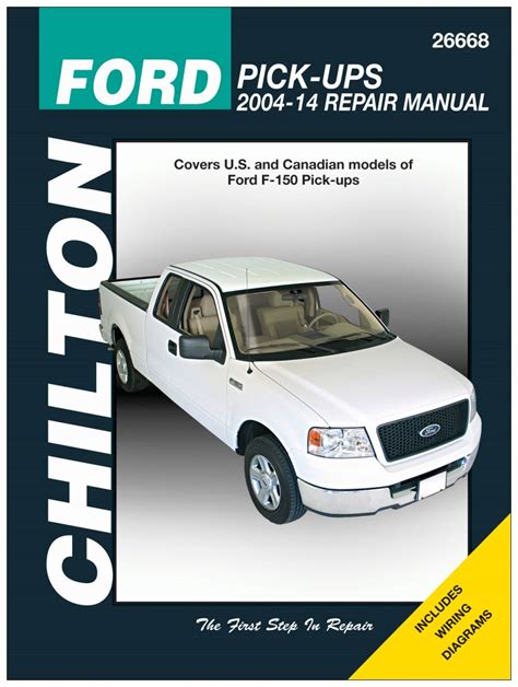 chilton for ford f150 PDF
