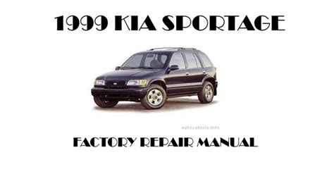 chilton repair manual 1999 kia sportage Kindle Editon