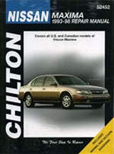 chilton s nissan maxima 1993 98 repair manual Ebook Epub