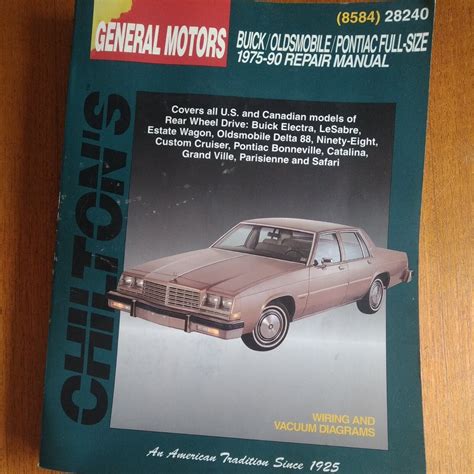 chiltons general motors pontiac midsize 197483 repair manual Kindle Editon