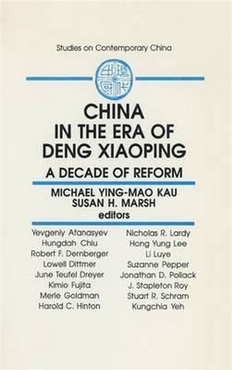 china in the era of deng xiaoping Reader