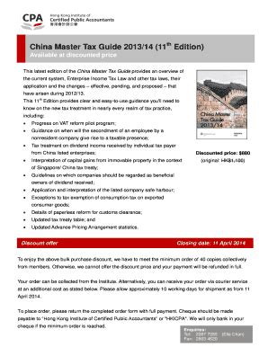 china master tax guide 2013 Epub
