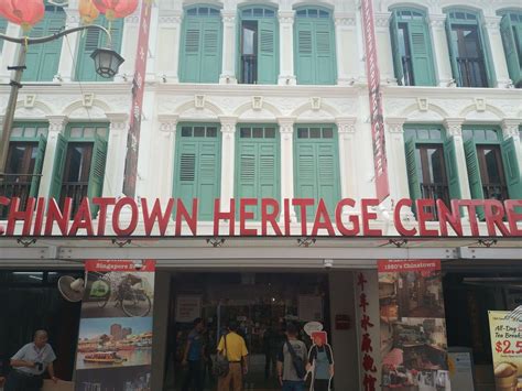 chinatown heritage centre singapore opening hours