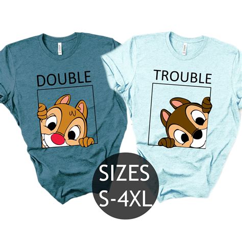 chip and dale tee shirts