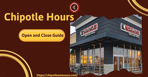 chipotle hours of operation Epub