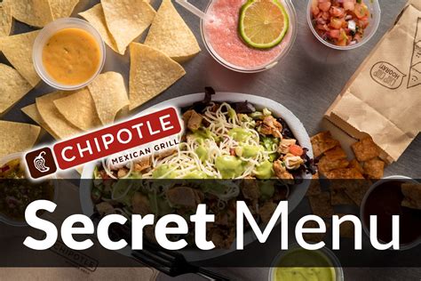 chipotle secret menu Epub