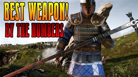 chivalry 2 best weapon