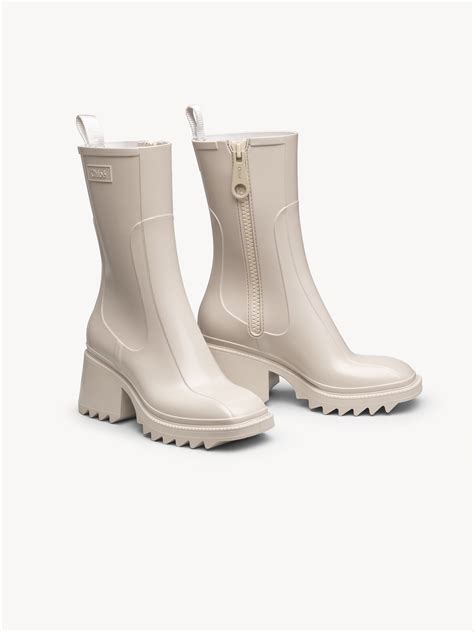 chloe rain boots