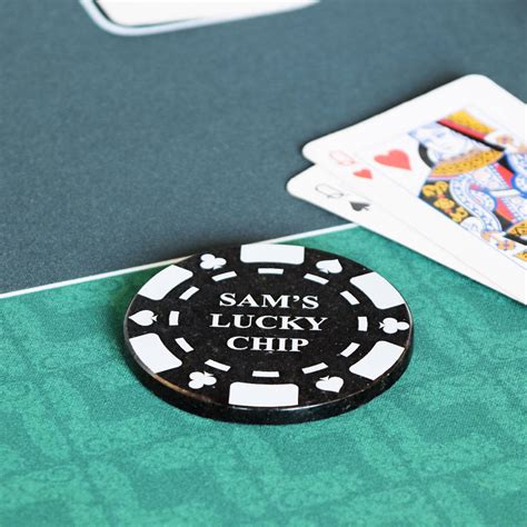chocolate casino chips monogrammed Epub