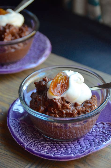 chocolate rice pudding delicious healthy Reader