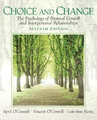 choice and change the psychology of personal PDF