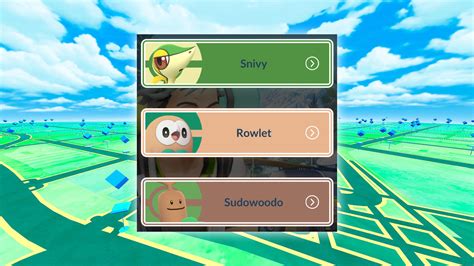 choose a path snivy rowlet sudowoodo