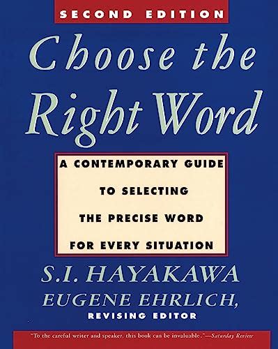choose the right word second edition PDF