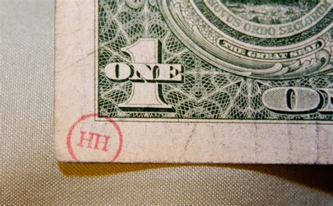 chop marks on bills