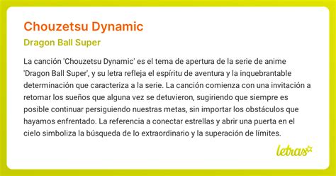 chouzetsu dynamic significado Epub