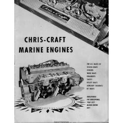 chris craft engine manuals PDF