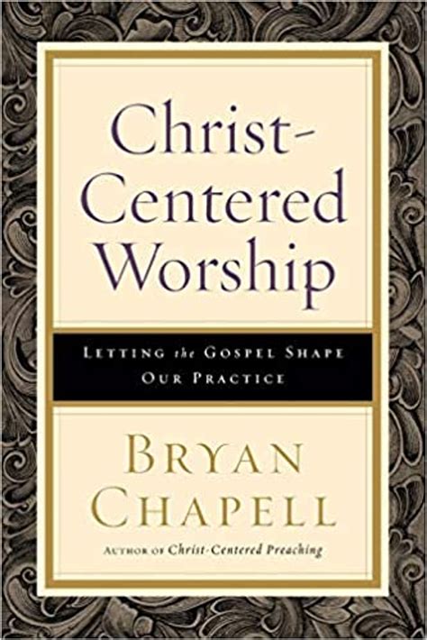 christ centered worship letting the gospel shape our practice Epub