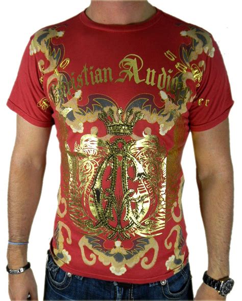 christian audigier tee shirt