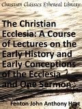 christian ecclesia course lectures conceptions Doc