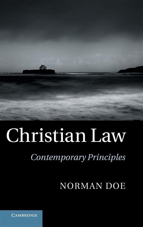 christian law contemporary norman doe Kindle Editon