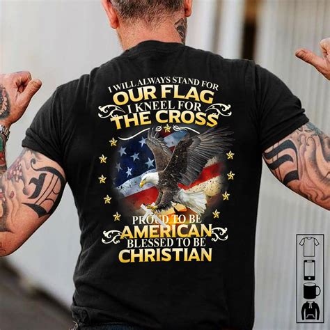 christian patriotic t shirts