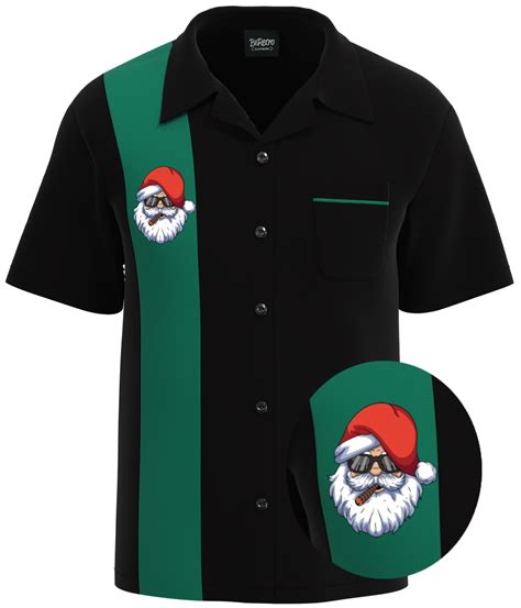 christmas bowling shirt