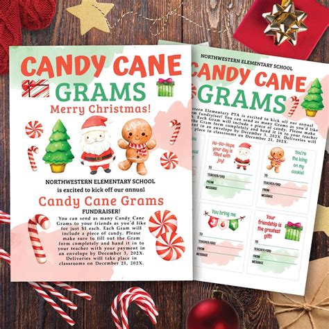 christmas candy gram flyer PDF