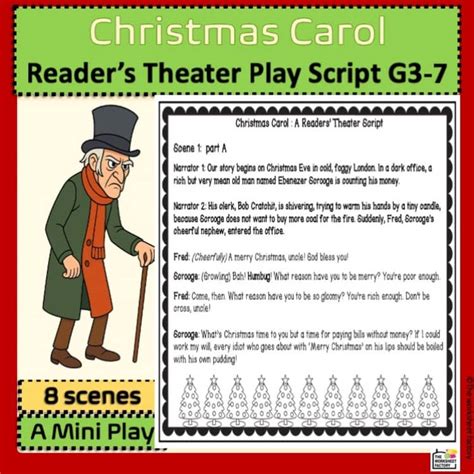 christmas carol readers theater script Kindle Editon