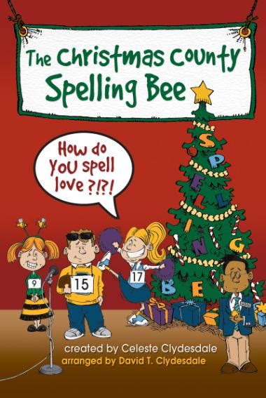 christmas county spelling bee script Reader