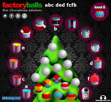 Christmas Factory Balls Walkthrough