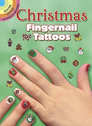 christmas fingernail tattoos dover tattoos PDF