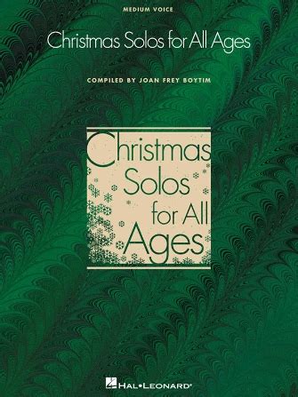 christmas solos for all ages medium voice Epub