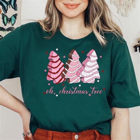 christmas tree cake shirt