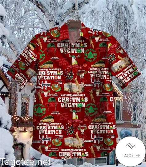 christmas vacation hawaiian shirt