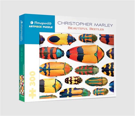 christopher marley beautiful beetles 300 piece puzzle Reader