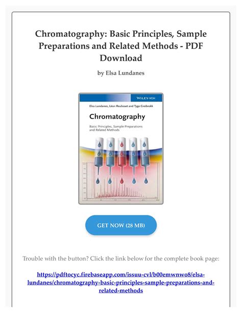 chromatography basic principles sample preparations and related methods Reader