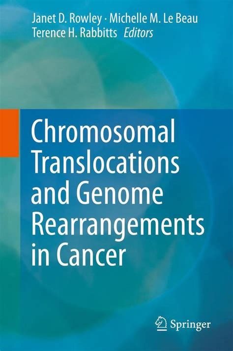 chromosomal translocations genome rearrangements cancer PDF