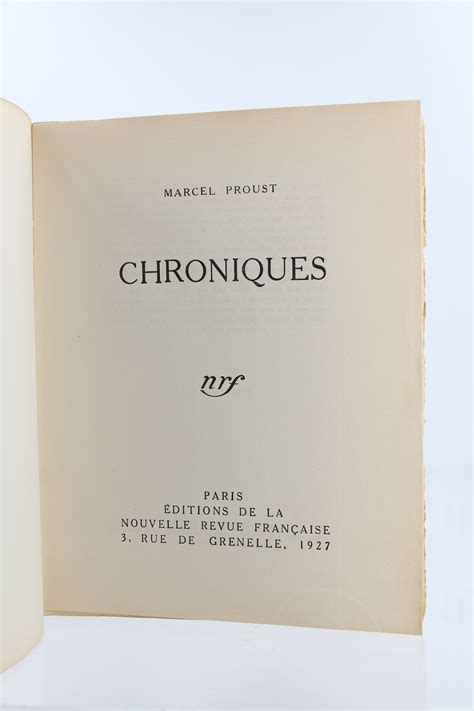 chroniques proust marcel Epub