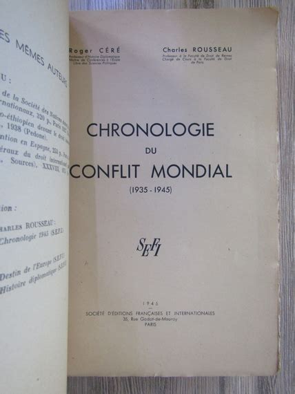 chronologie du conflit mondial 1935 Epub