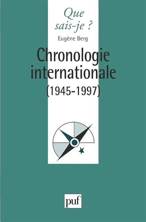 chronologie internationale 1945 1995 eug ne berg ebook Doc