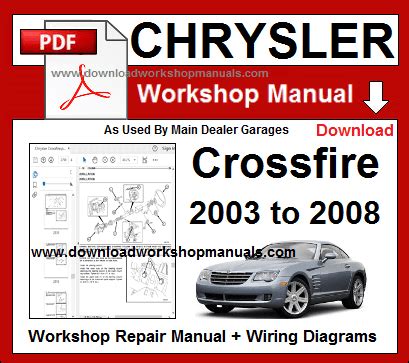 chrysler crossfire service manual Kindle Editon