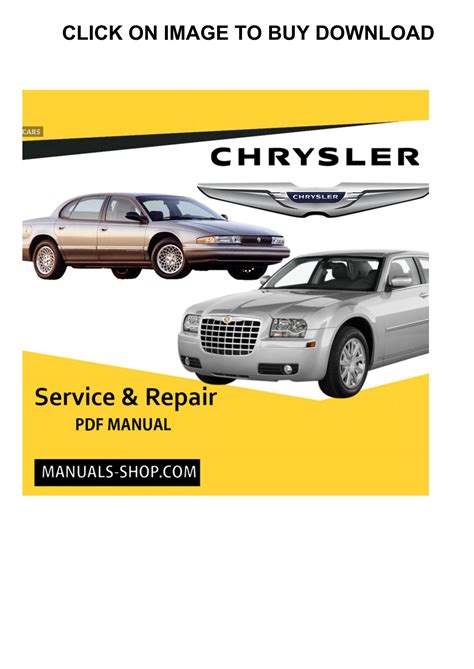 chrysler lebaron shop manual PDF